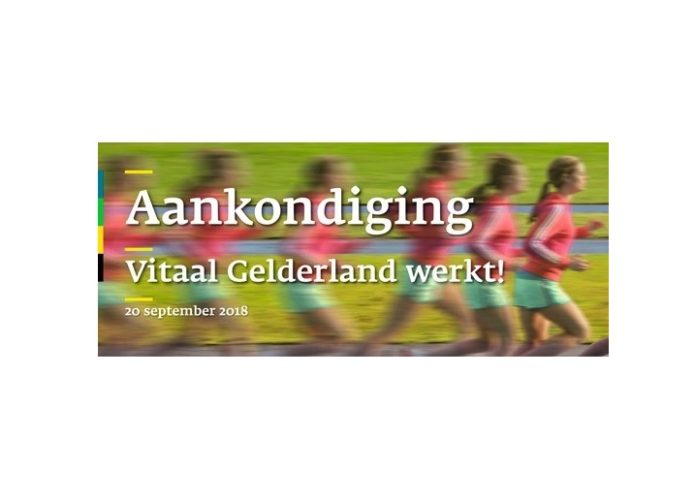 Vitaal Gelderland werkt! nieuws SBI Formaat