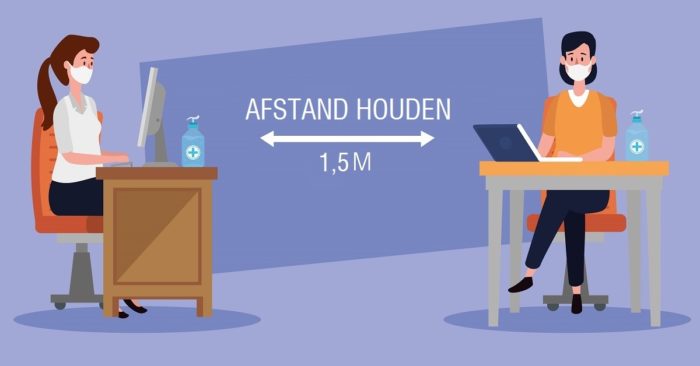 grafisch Thriller hefboom Afstand houden! - Wat moet een organisatie regelen? - Blog - SBI Formaat