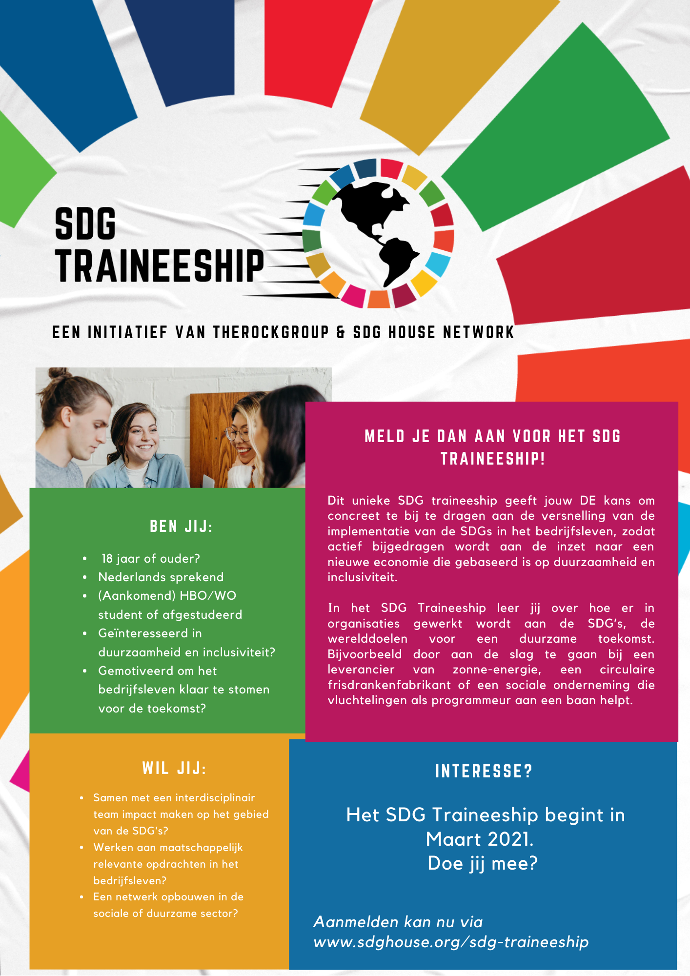 Informatieve Flyer SDG Traineeship