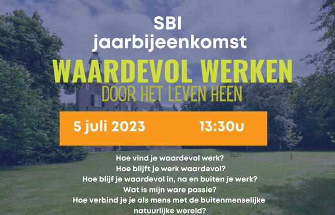 SBI jaarbijeenkomst