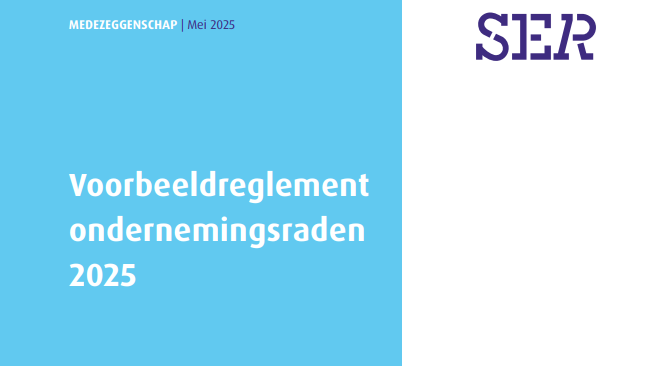 Voorbeeldreglement SER