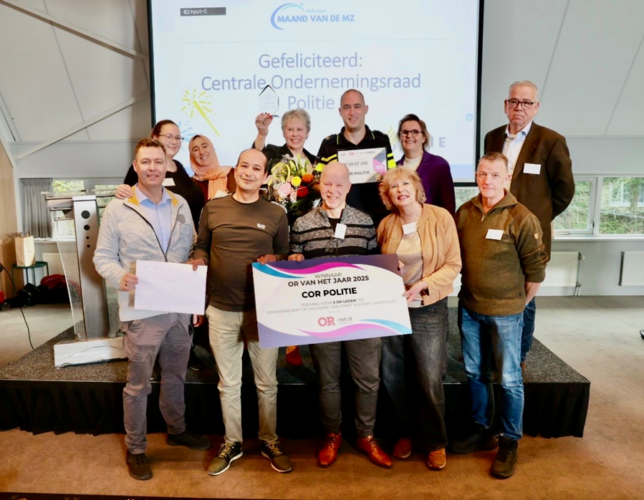 OR van het Jaar 2025 COR Politie