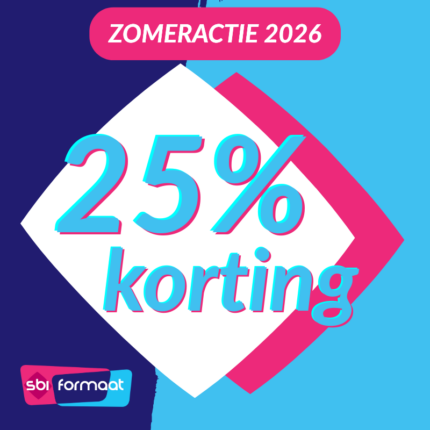 Zomeractie 2026: 25% korting!
